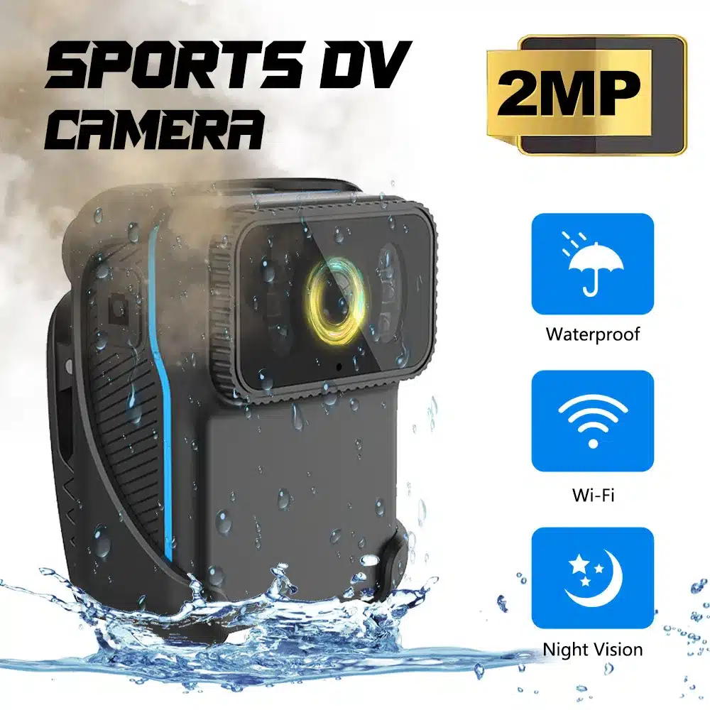 Wifi Camera 1080P Full HD Waterproof Mini Sport Outdoor Video Camera Convenient Autom Dustproof A Recording Cycle Body Camara