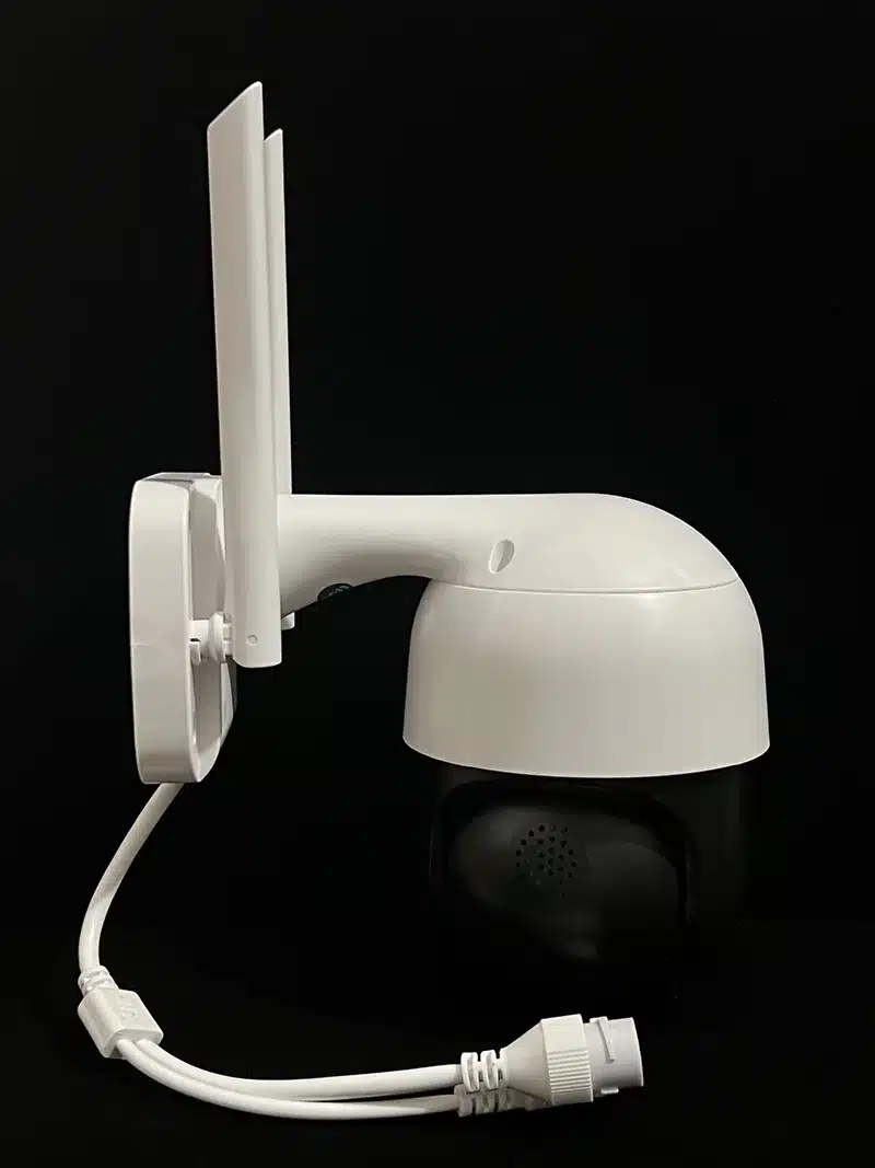 ICSEE4MP IP65 waterproof surveillance camera Home wireless WiFi HD 360 panoramic rotating webcam - 画像 (2)