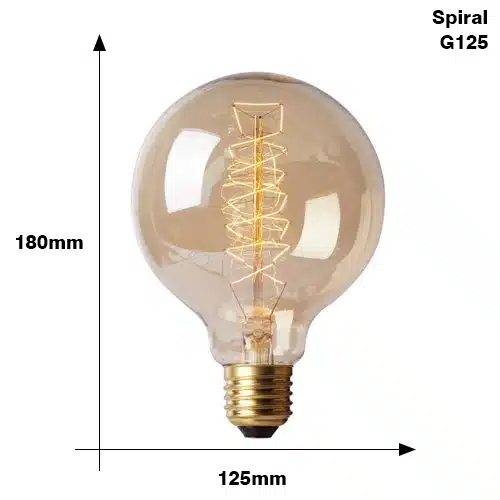 E27 Retro Edison Lamp Bulb AC 220V 40W ST64 G80 G95 G125 T225 Incandescent Lamp Dimmable Vintage Edison Light bulb - 画像 (21)