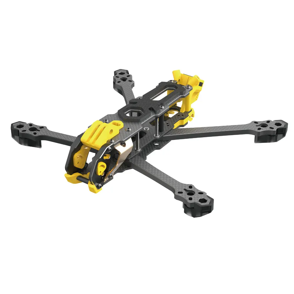 SpeedyBee Mario 5 O4 Frame Kit DC / XH Version with Carbon Fiber Plate FPV Freestyle RC Racing Drone - 画像 (2)