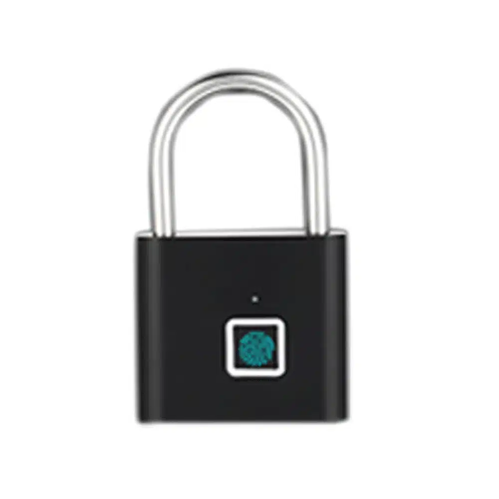 RAYKUBE P2 Smart Fingerprint Padlock Waterproof Zinc Alloy Biometric Padlocks With Buit-in Rechargeable Battery - 画像 (8)