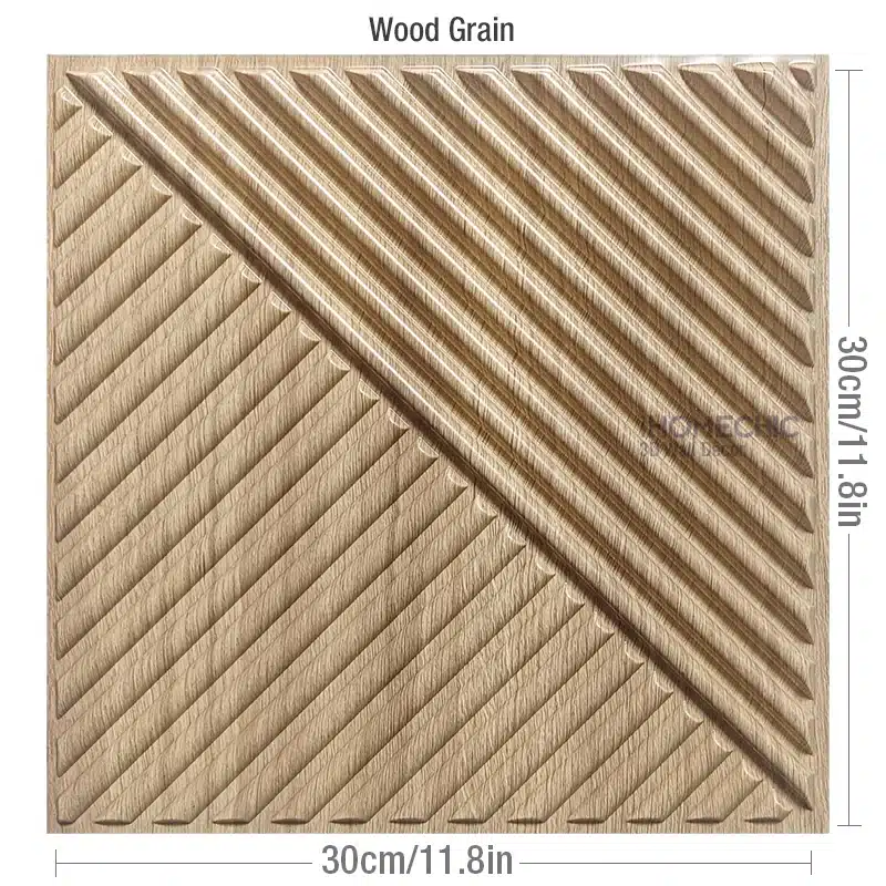 30x30cm wall renovation 3D Stereo Wall Panel Diamond Not self-adhesive tile 3D wall sticker living room Bathroom 3d wall paper - 画像 (30)