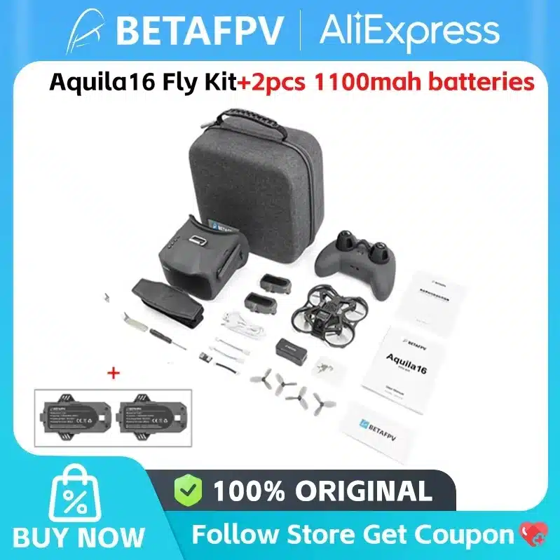 BetaFPV Aquila16 FPV Kit FPV Quadcopter Racing Drone VR03 FPV Goggles - 画像 (11)