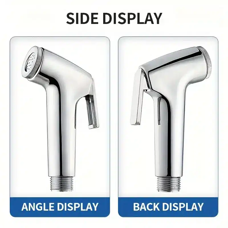 Bathroom Accessories 1 piece set Household Handheld Shower Set Toilet Spray Gun Toilet Booster Flusher Nozzle Handheld Spray Gun - 画像 (3)