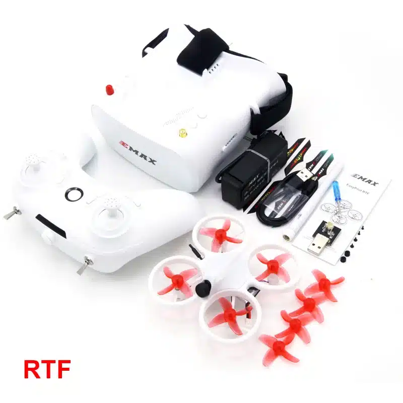 EMAX EZ Pilot 82MM Mini 5.8G Indoor FPV Racing Drone With Camera Goggle Glasses RC Drone 2~3S RTF Version for Beginner - 画像 (7)