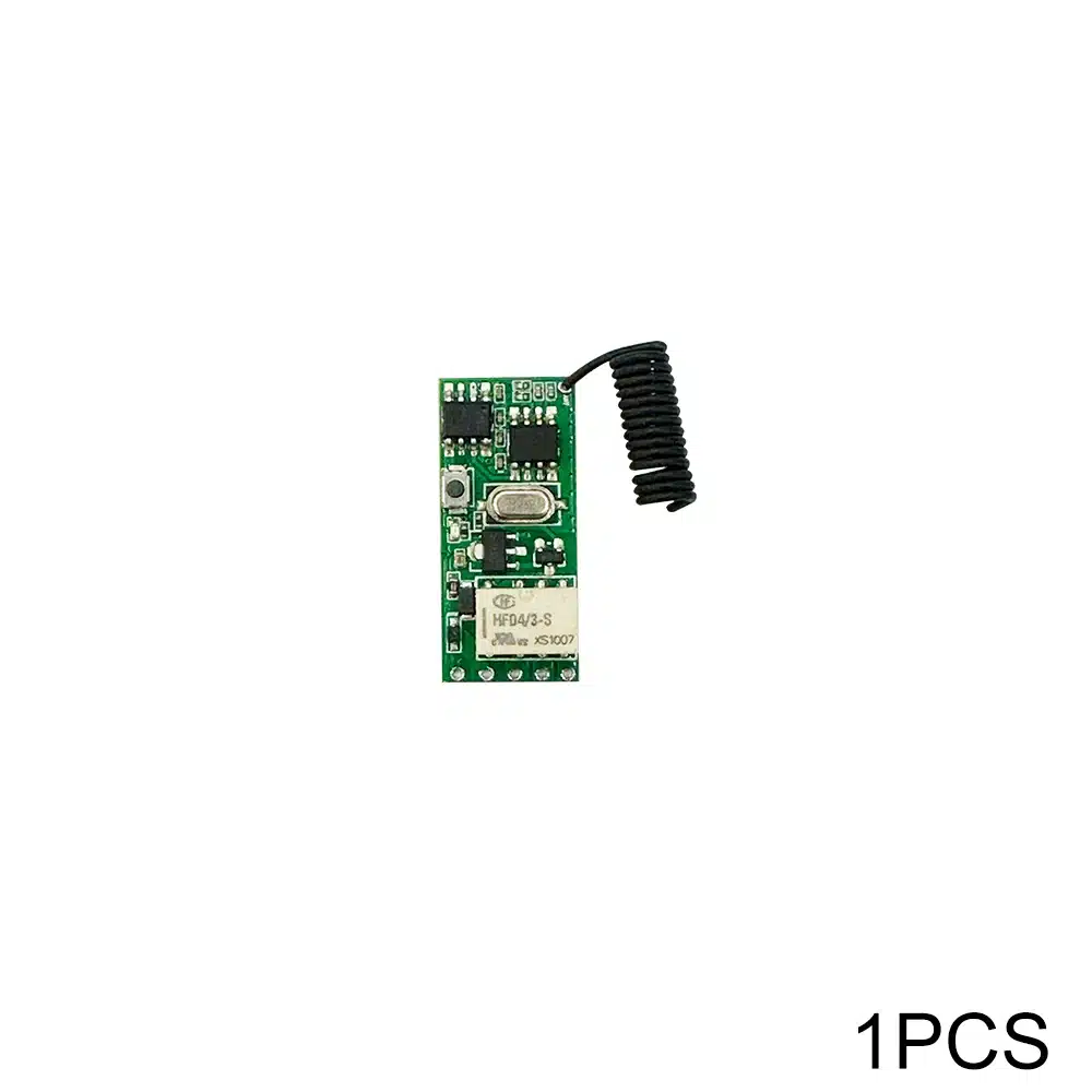 Universal Wireless Remote Control Switch 1 CH RF Relay Receiver LED Light Controller DIY Kit DC 3.7V 5V 12V 24V 433.92MHz - 画像 (16)