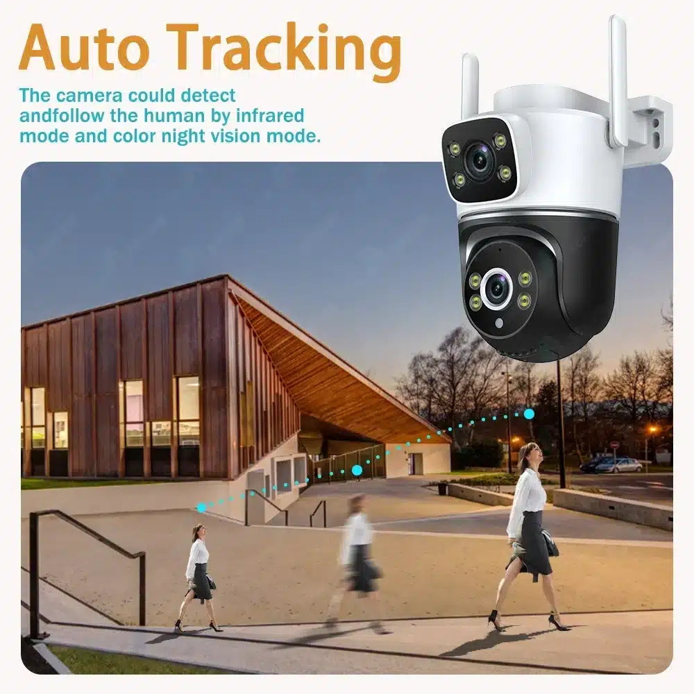 5K 10MP Tuya Intelligent Camera Pan Tilt Version Monitoring Home Mobile Phone Remote Wireless Network Camera 360 Panoramic View - 画像 (3)
