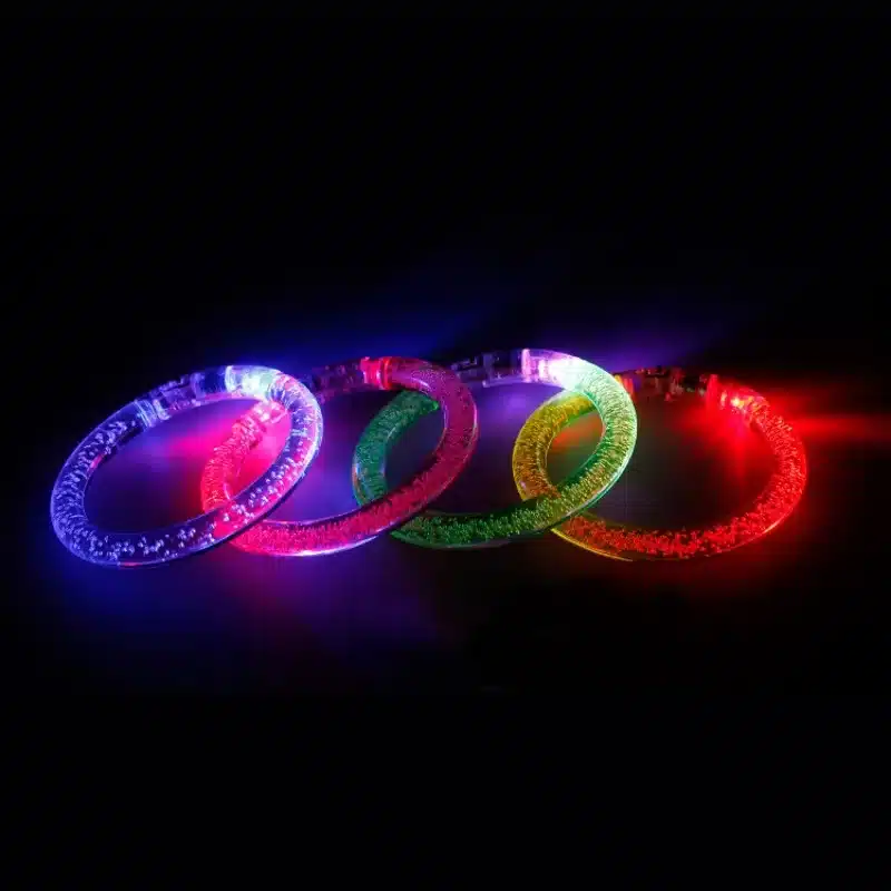 LED Luminous Bracelets Toys Wristbands LED Flashing Wrist Party Supplies Neon Light Up Bracelet Kids Toys Wedding Party Decor - 画像 (5)