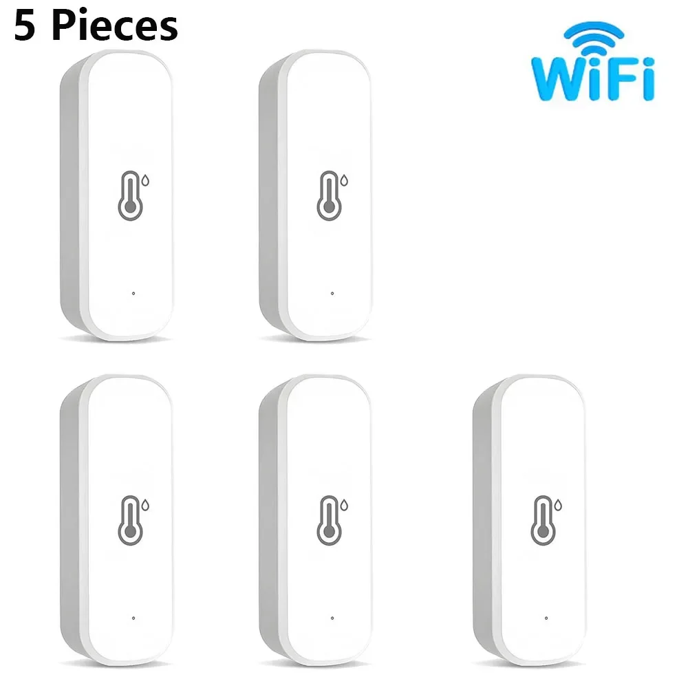 Tuya Smart WIFI Temperature Humidity Sensor APP Remote Monitor For Smart Home Smart Life Works With Alexa Google Assistant - 画像 (10)