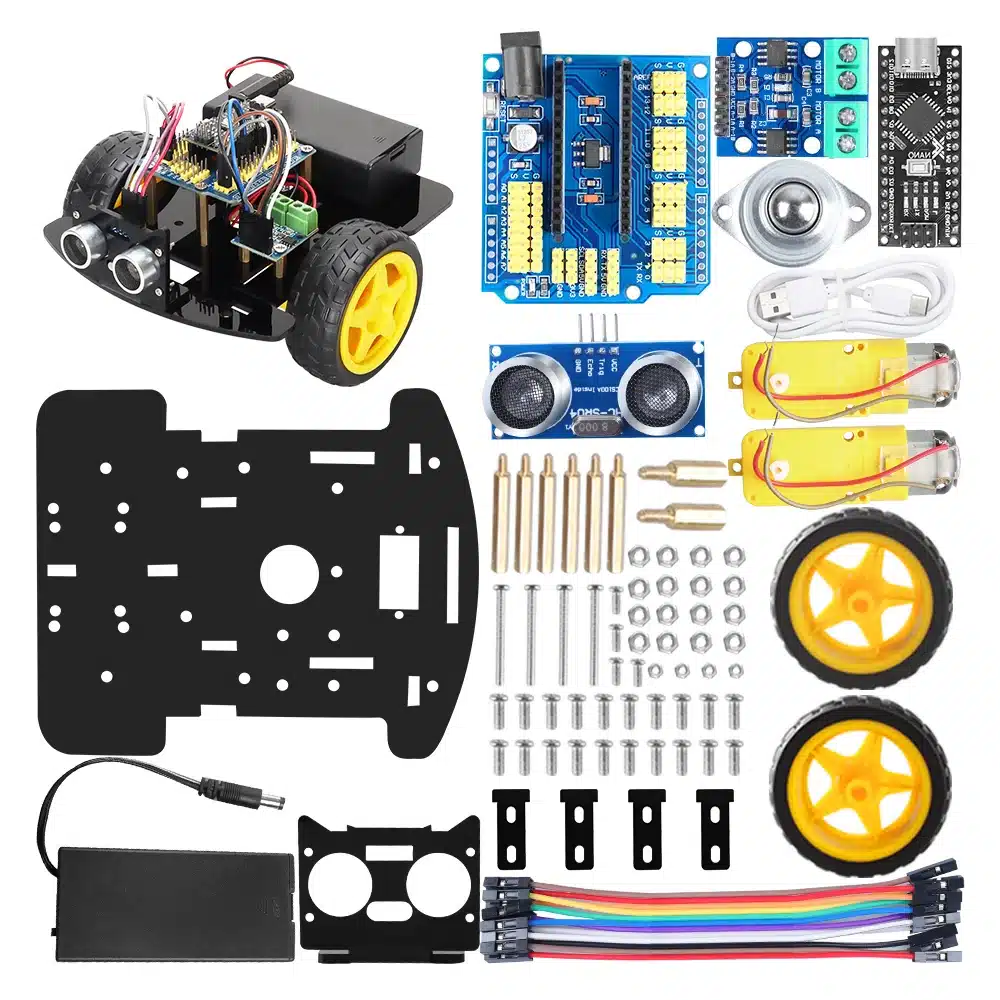 Smart Robot Kit for Arduino Programming Starter Learning Automation Robot Designer Educational Robotics Complete Kits with Codes - 画像 (6)