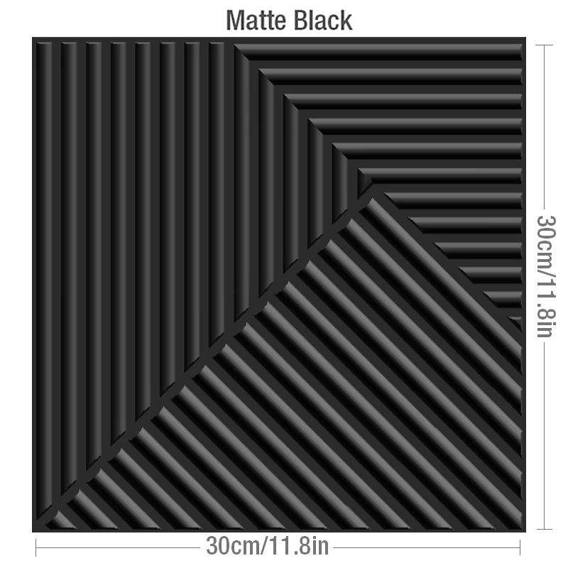 30x30cm wall renovation 3D Stereo Wall Panel Diamond Not self-adhesive tile 3D wall sticker living room Bathroom 3d wall paper - 画像 (16)