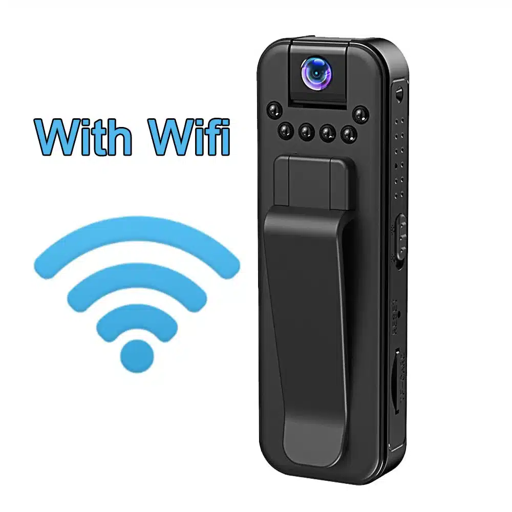 WIth Wifi 1080P Body Mini Camera Portable Small Digital Video Recorder Police BodyCam Infrared Night Vision Miniature Camcorder - 画像 (8)