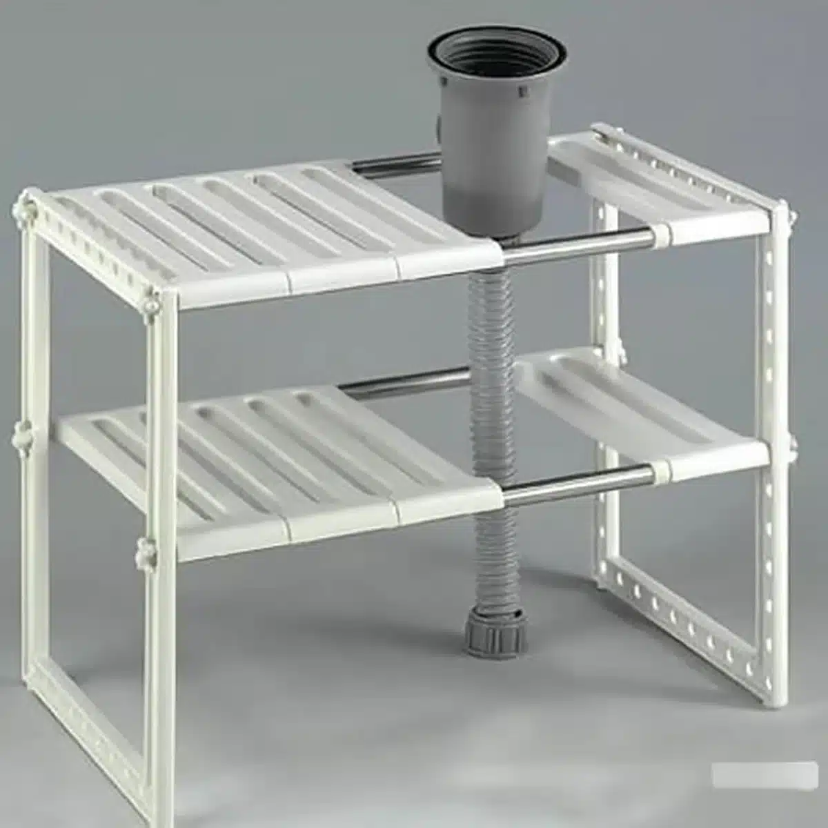 Removable Kitchen Cabinet Organizer Shelves Stackable Kitchen Counter Shelves Cabinet Organizer And Storage Under Sink Storage - 画像 (10)