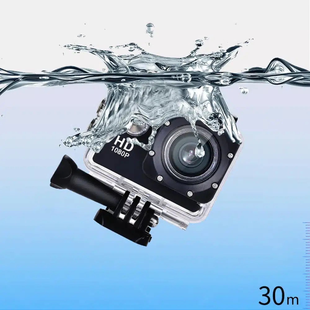 Underwater Waterproof Sports Camera Multifunctional Outdoor Riding Sports DV Skiing Diving Action Camera Video Camera For Helmet - 画像 (4)