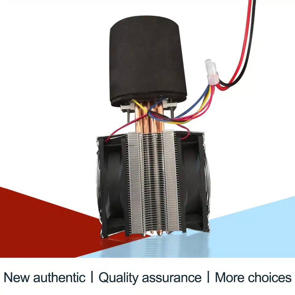 80W 12V Mini DIY Fridge Thermoelectric Cooler Cup Semiconductor Refrigeration Cooling Device Electronic Refrigeration Cooler - 画像 (2)