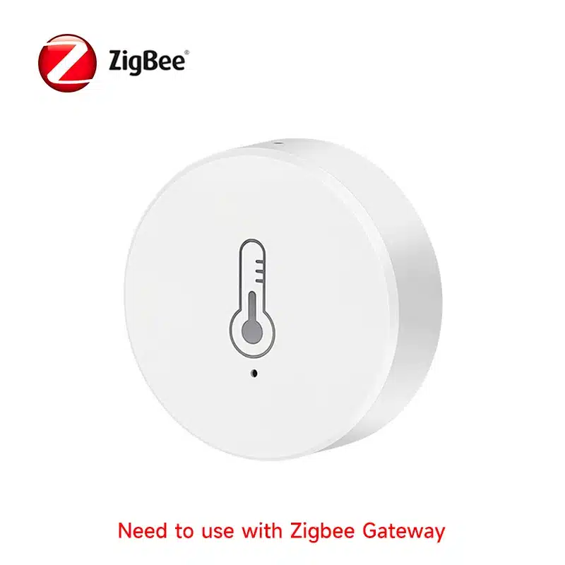 Tuya Zigbee 3.0 Temperature And Humidity Sensor Remote Monitor By Smart Life APP Battery Powered Work With Alexa Google Home - 画像 (7)