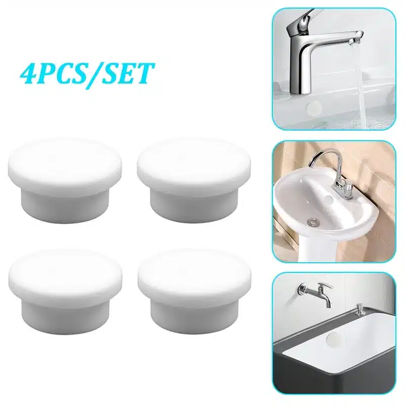 2/4/8/16PC Bathroom Rubber Wash Basin Overflow Ring Kitchen Sink Washbasin Drain Seal Stopper Bathtub Drain Cap Plug Accessories - 画像 (8)