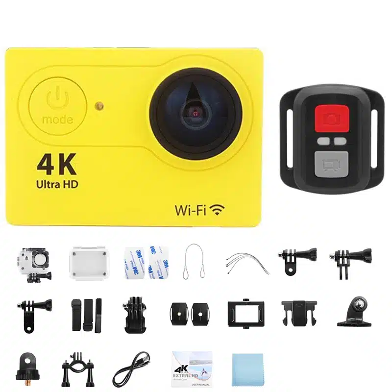 Ultra HD 4K Action Camera 1080P/30FPS 2.0 inch Screen WiFi Remote Control Mini Cameras Waterproof DV Helmet Go Sport Camera Pro - 画像 (17)