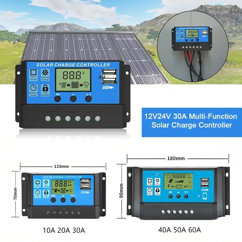 1000W Solar Panel 12V Solar Cell With 60A 100A Controller Solar Charge for Phone RV Car MP3 PAD Charger Outdoor Battery Supply - 画像 (6)