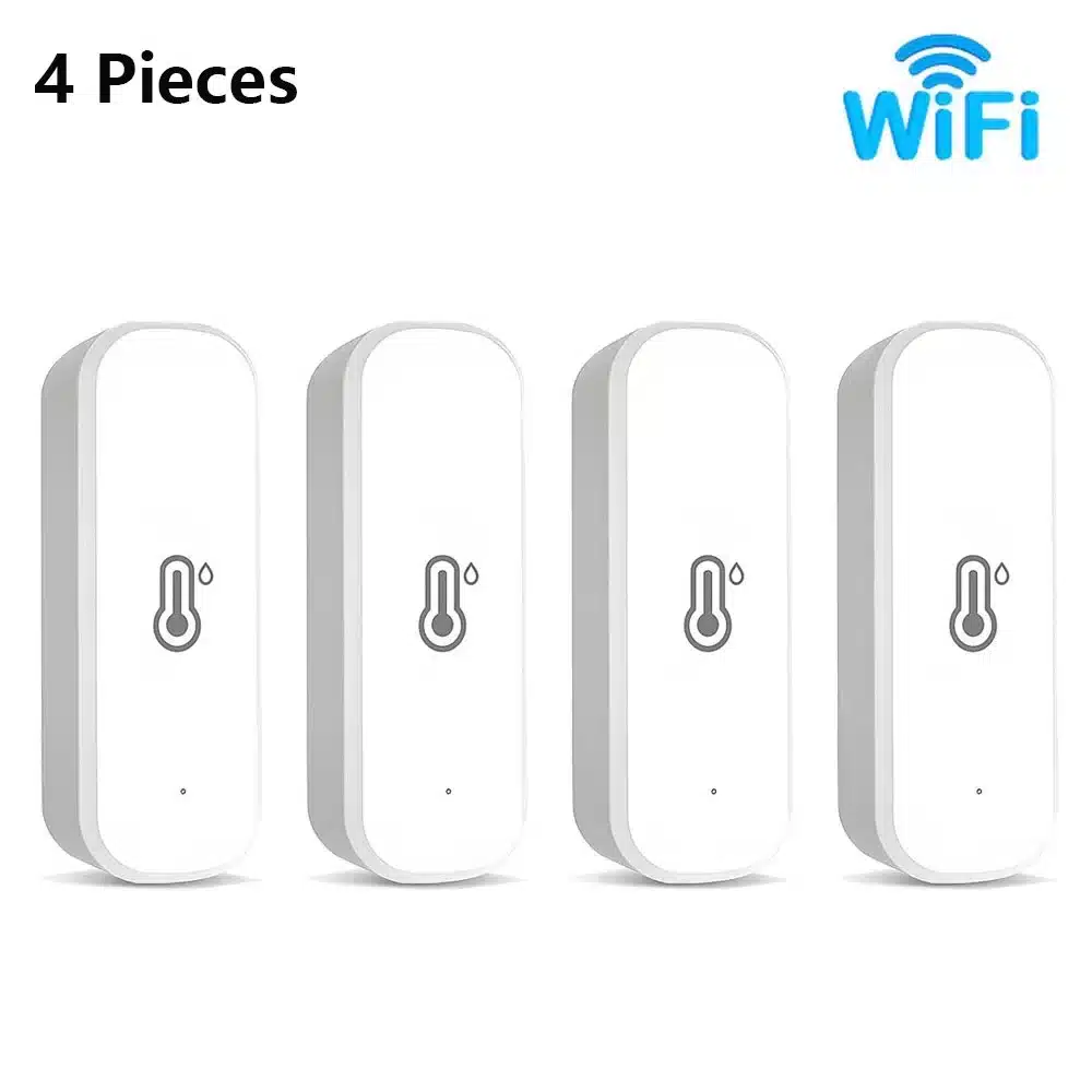 Tuya Smart WIFI Temperature Humidity Sensor APP Remote Monitor For Smart Home Smart Life Works With Alexa Google Assistant - 画像 (9)