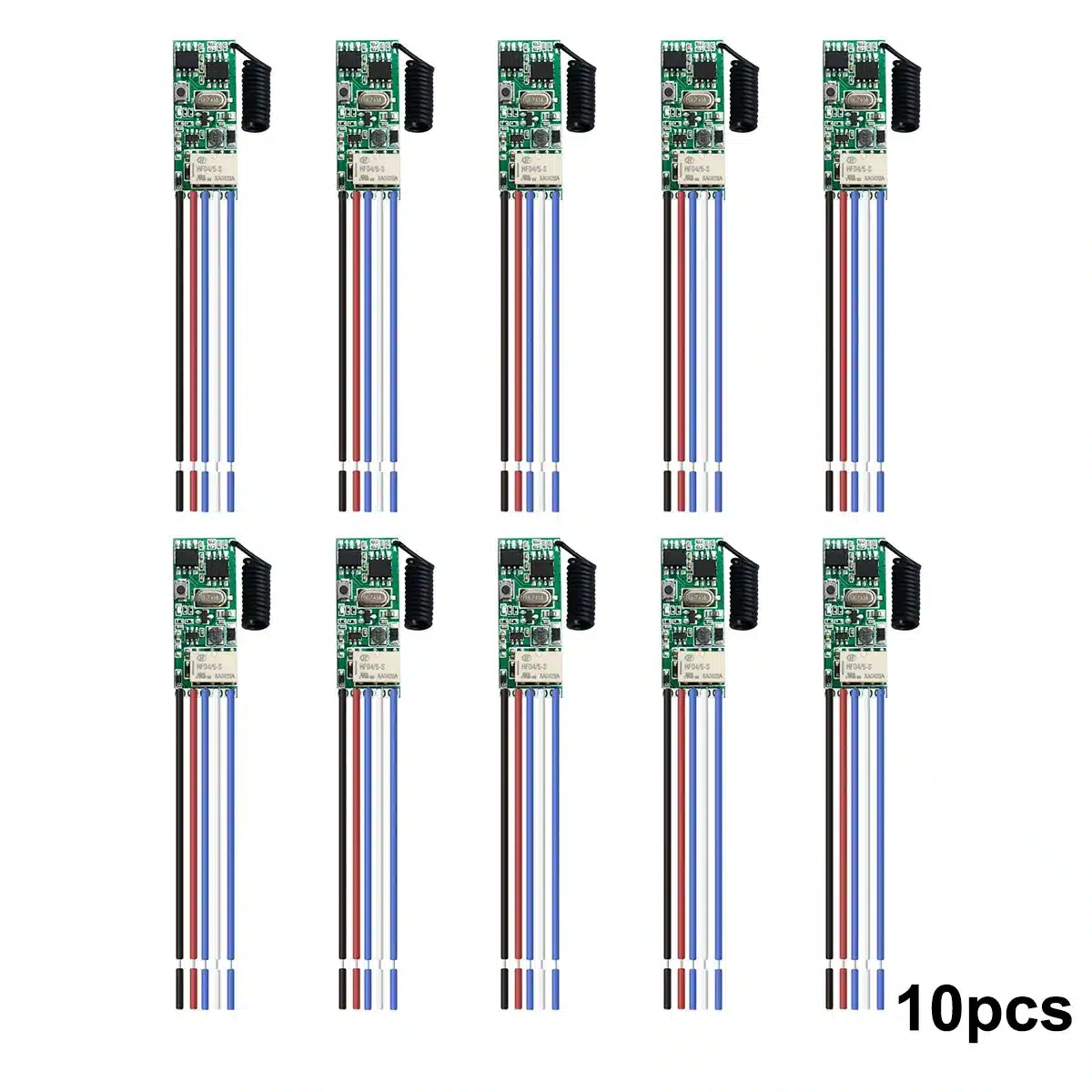 Universal Wireless Remote Control Switch 1 CH RF Relay Receiver LED Light Controller DIY Kit DC 3.7V 5V 12V 24V 433.92MHz - 画像 (14)