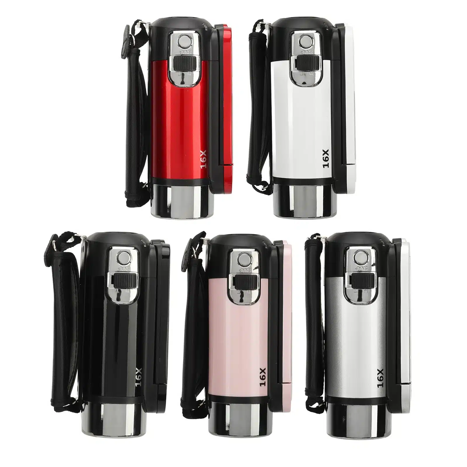 D90 1080P 16MP Digital Camera 2.4 Inch Rotatable Screen Camcorder 16X Zoom HD Video Recorder with Fill Light new - 画像 (6)