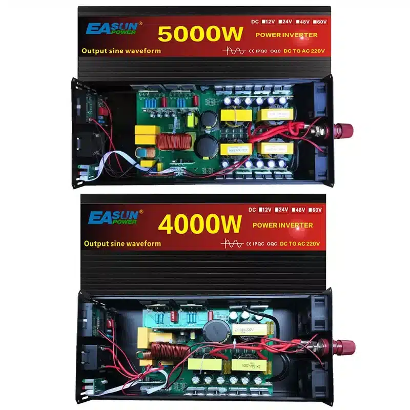 Car inverter 2000W 3000W 4000W 5000W 24V Dc To 220V AC Converter Power Car Micro Solar Inverter Pure Sine Wave Inverter 12V 220V - 画像 (2)