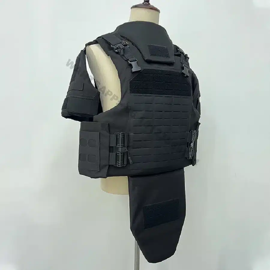 NIJ IIIA.44 Level3A Fully Protective Bulletproof Vest Multi-Purpose 1000D Tactical Combat Vest Body Armour Highly Security - 画像 (2)