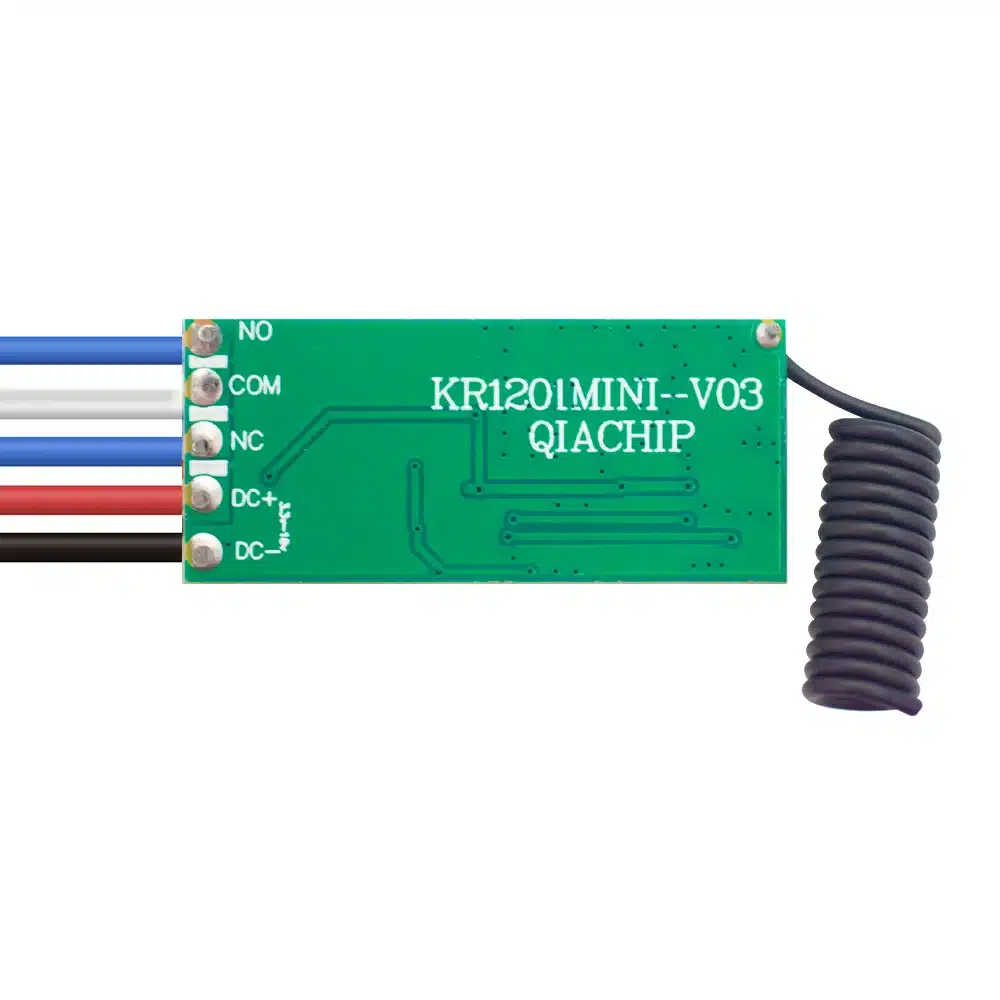 Universal Wireless Remote Control Switch 1 CH RF Relay Receiver LED Light Controller DIY Kit DC 3.7V 5V 12V 24V 433.92MHz - 画像 (3)