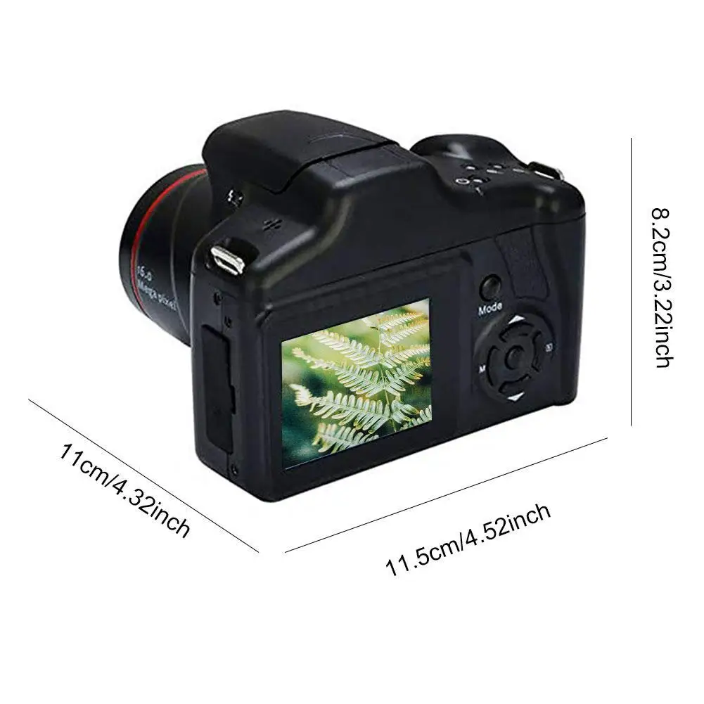 Digital Camera Portable 16X Zoom Video Camcorder Photography Telephoto Camera For Students Beginner Professional Photographer - 画像 (3)