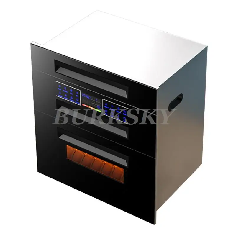 Kitchen Storage Supplies Built-in Disinfection Kitchen Cabinet And Storage 120L Capacity High Temperature Disinfection Cupboard - 画像 (6)