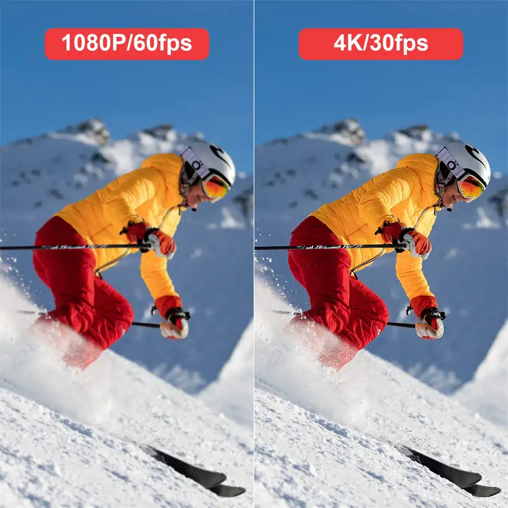 SJCAM C100 Plus Action Camera 4K 30M Waterproof 2.4G WiFi Action Sport action cam EIS bicycle helmet motorcycles - 画像 (2)