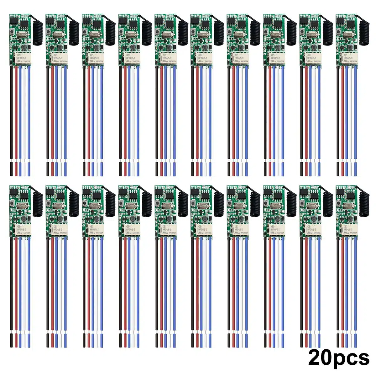 Universal Wireless Remote Control Switch 1 CH RF Relay Receiver LED Light Controller DIY Kit DC 3.7V 5V 12V 24V 433.92MHz - 画像 (8)