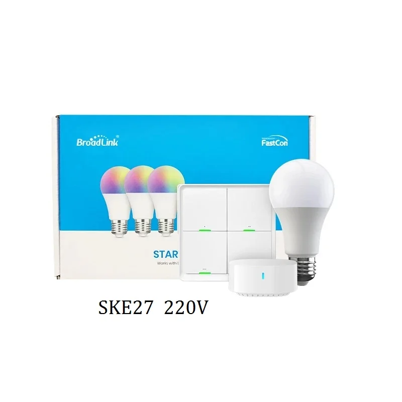 BroadLink FastCon SKE26/27 Smart Home Light RGB Smart Starter Kit with Alexa, Google Assistant - 画像 (12)