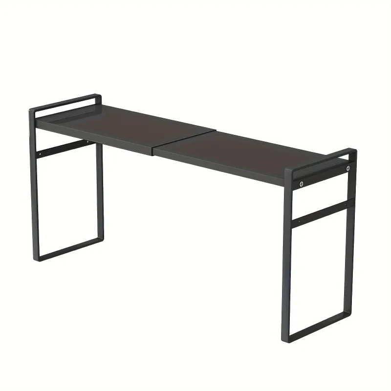 Retractable Kitchen Cabinet Storage Shelf Organizer Rack for Kitchen Bathroom Pantry Spice Cupboard Home Storage Shelf - 画像 (5)