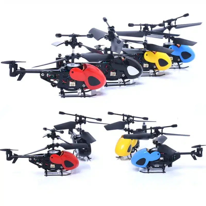 QS5010 3.5 channel mini infrared remote control aircraft resistant to wind and wind helicopter children's toys - 画像 (2)