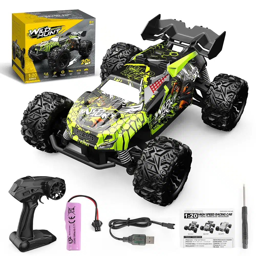 1:20 Off Road RC Car 2.4G Radio Remote Control Cars RTR High Speed Climbing Drift Remote Control Monster Truck Toys for Children - 画像 (9)