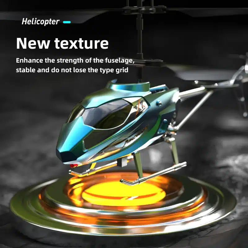 3.5CH RC Helicopter XK913 Light Up Fall Resistant Kids Flying Toy Beginner Friendly Remote Control Gift for Boys Ages 6+ - 画像 (2)