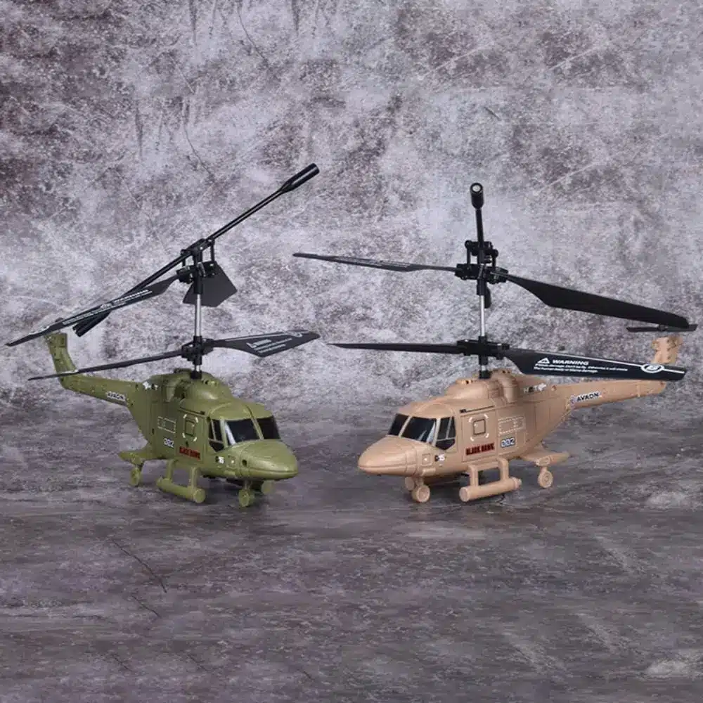 RC Helicopter 2.5CH Anti-Jamming System One Key Take Off Fall Resistance Remote Control Airplane Toys - 画像 (4)