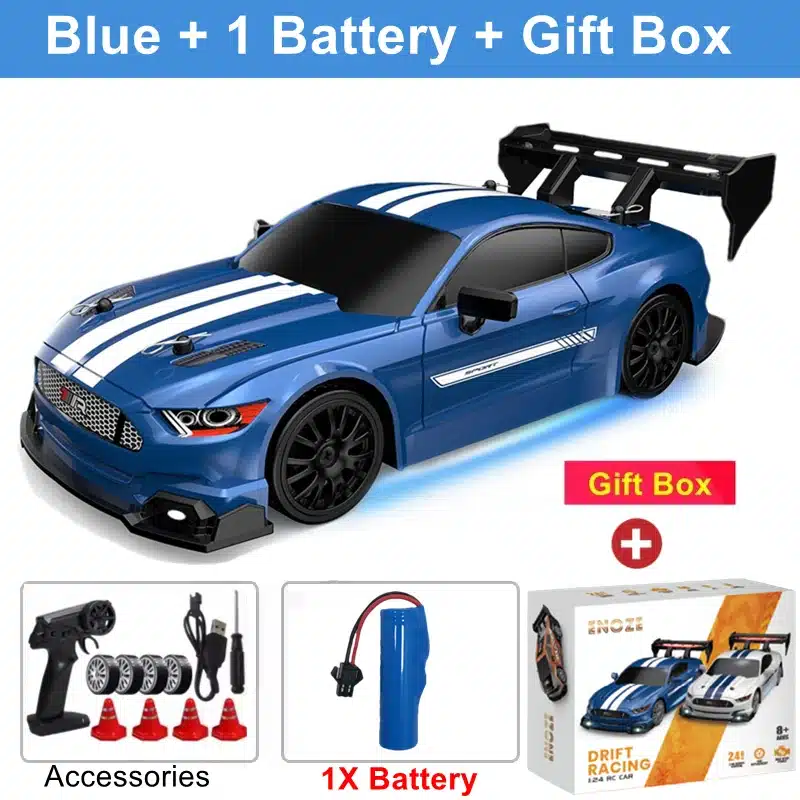 4WD RC Car With LED Remote Control Cars High Speed Fast Drift Racing 2.4G Radio RTR Vehicle GTRPRO Model Toy Kids Children Gift - 画像 (25)
