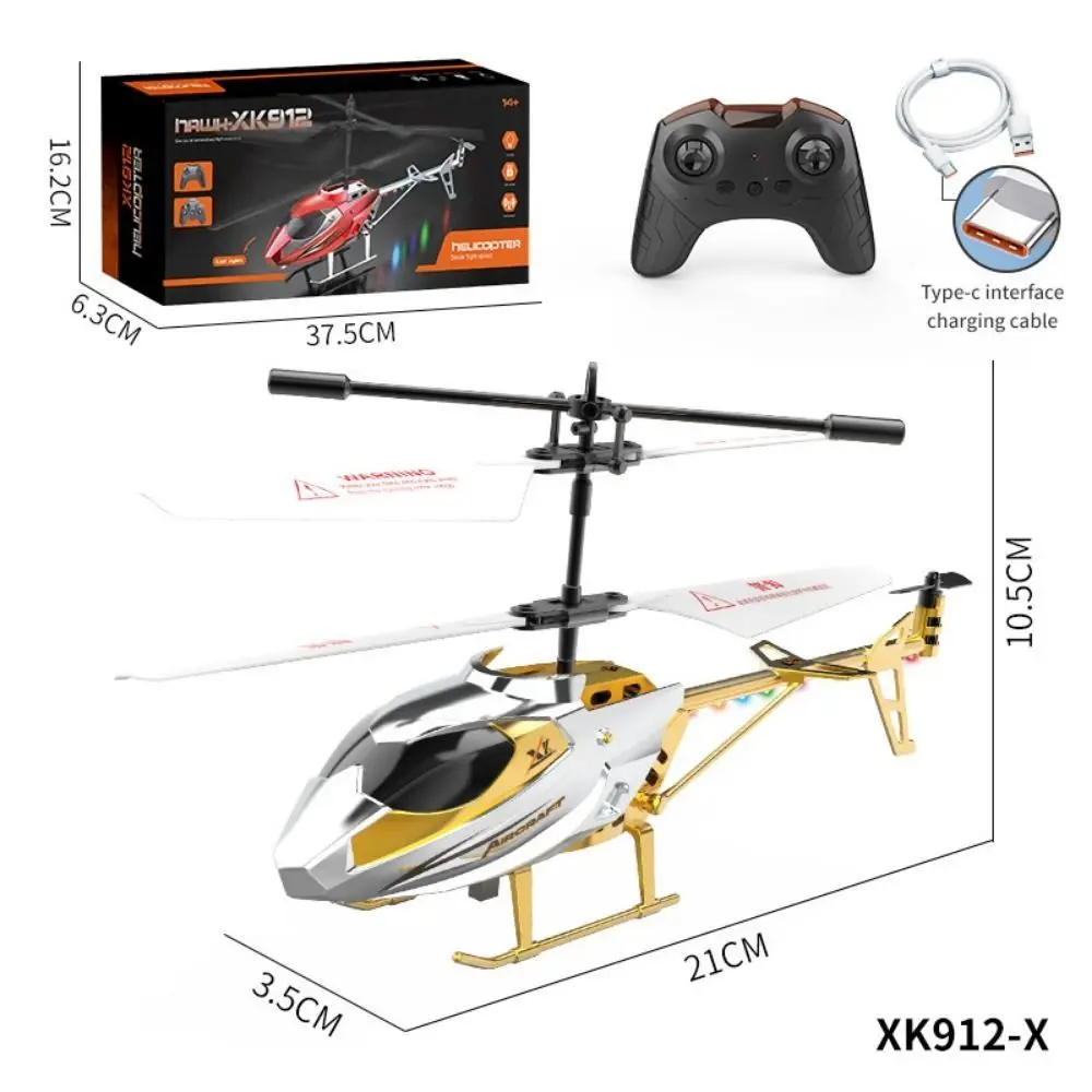 RC Helicopter 3.5CH 2.5CH Remote Control Airplane USB Charging Fall Resistant Collision Wireless Aircraft Children's Day Gifts - 画像 (9)
