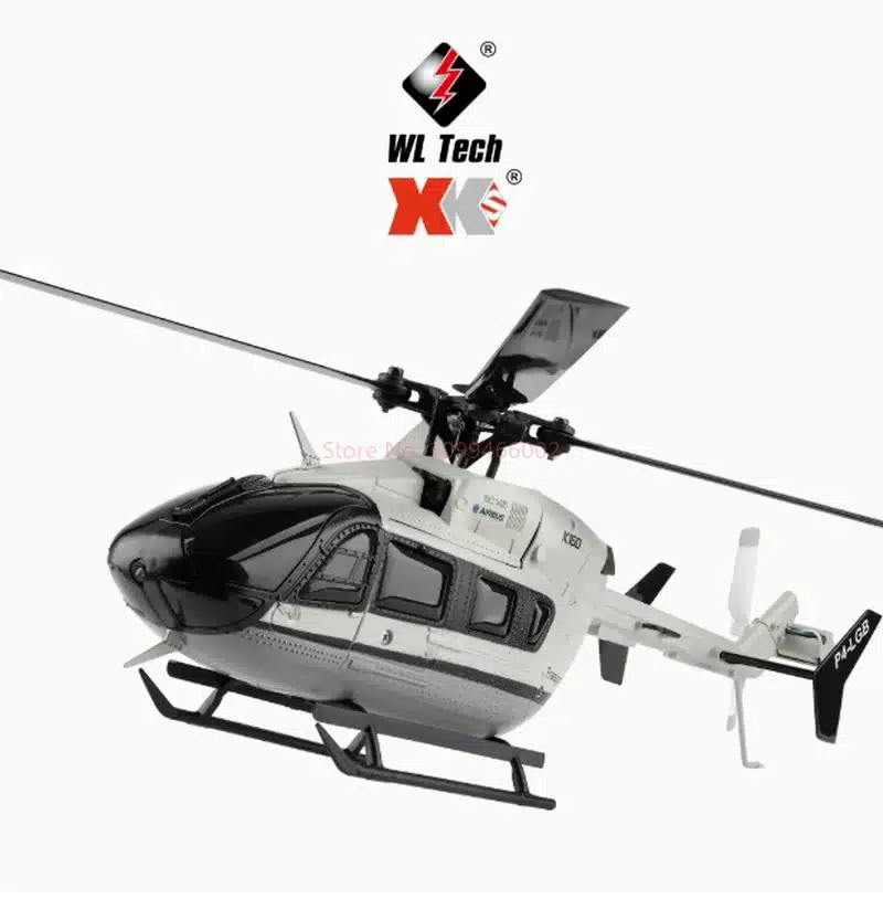 Wltoys 2025 K160 4-Way Brushless Rc Helicopter Ec-145 Simulation Model Remote Control Toy For Kids And Adults In Stock Gift Idea - 画像 (6)