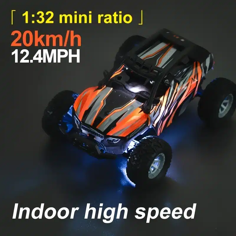 1:32Proportion Remote Control Car, Remote Control Car Max 20 Km/h, 2.4Ghz High-Speed All-terrain Outdoor Electric Toy Car - 画像 (3)