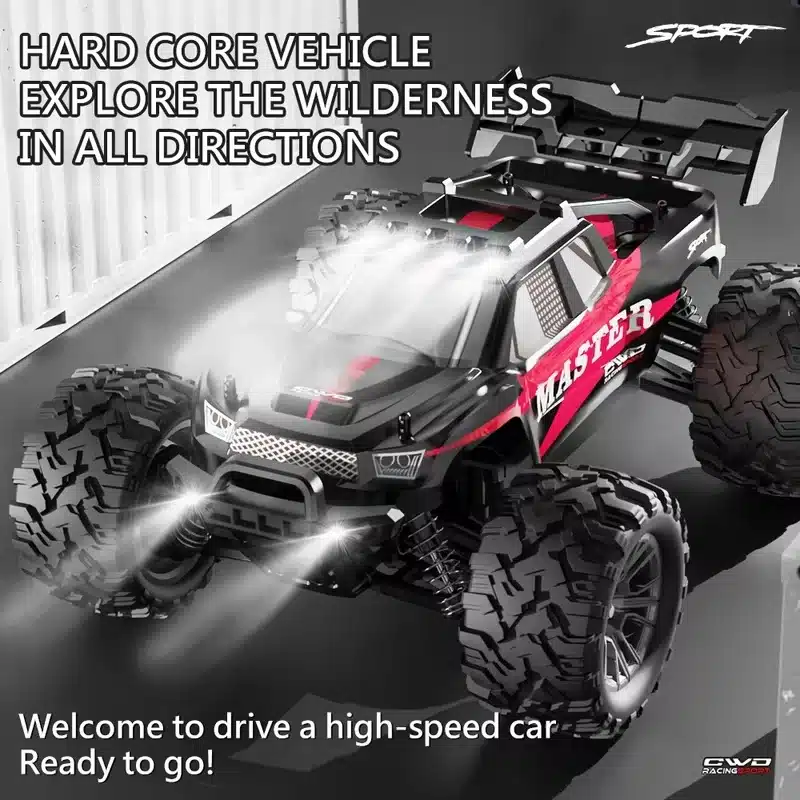 KF15 KF11 4WD RC Car 1:16 Off Road Professional 2.4G High Speed Racing With LED Light Remote Control Car Drift Monster Truck Toy - 画像 (6)