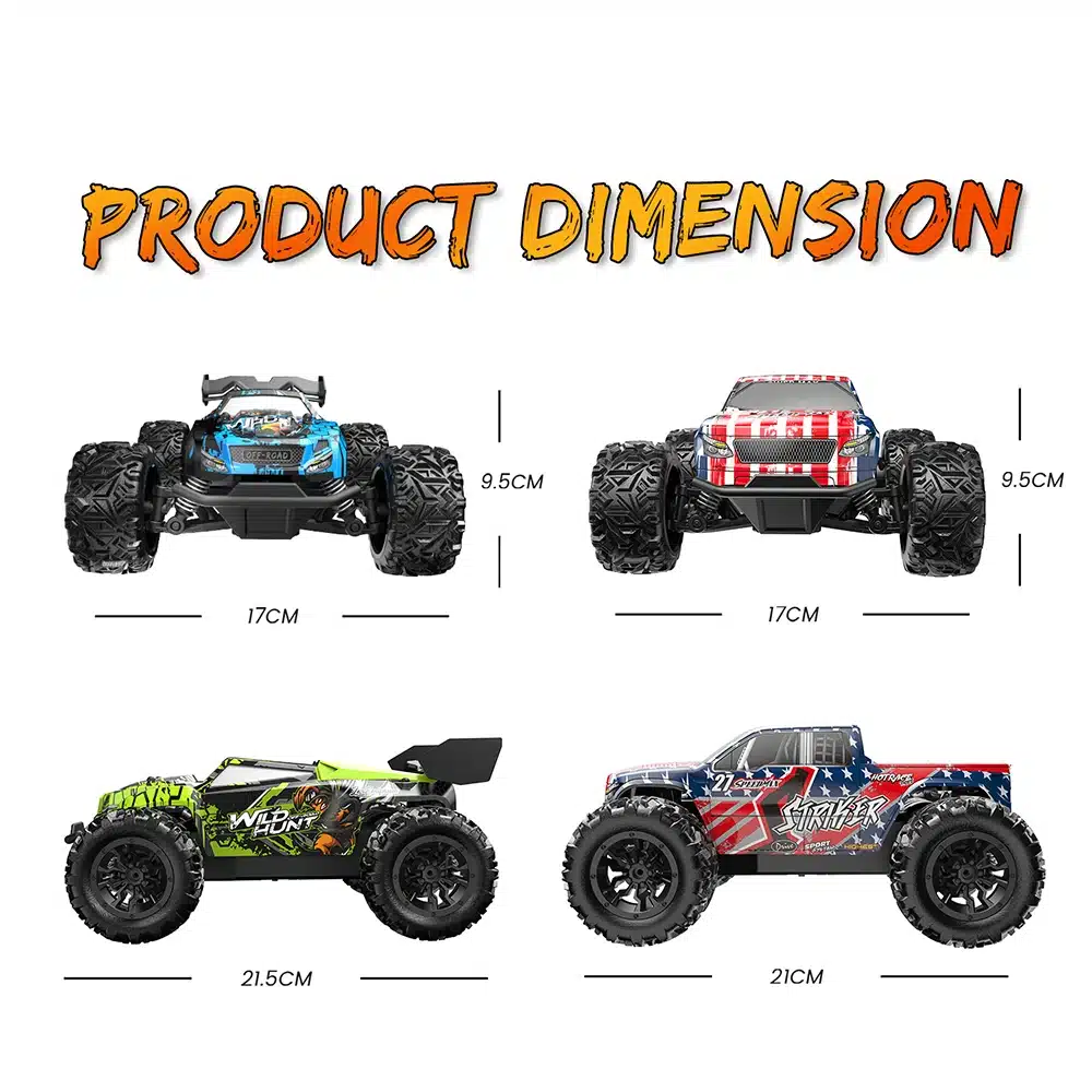 1:20 Off Road RC Car 2.4G Radio Remote Control Cars RTR High Speed Climbing Drift Remote Control Monster Truck Toys for Children - 画像 (6)
