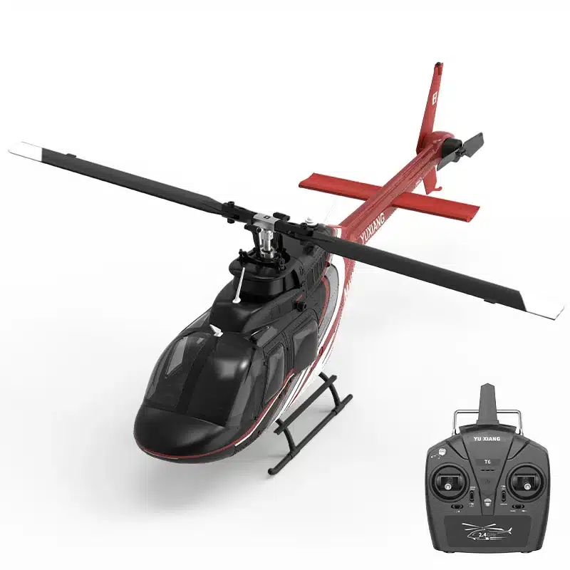 YUXIANGH F08 (Bell206) 6CH intelligent flybarless simulation helicopter 2.4G 2511 1200KV brushless motor stunt adult toys - 画像 (7)