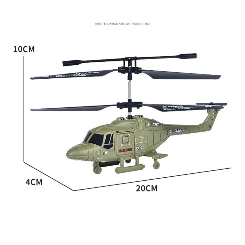 RC Helicopter 2.5CH Anti-Jamming System One Key Take Off Fall Resistance Remote Control Airplane Toys - 画像 (6)