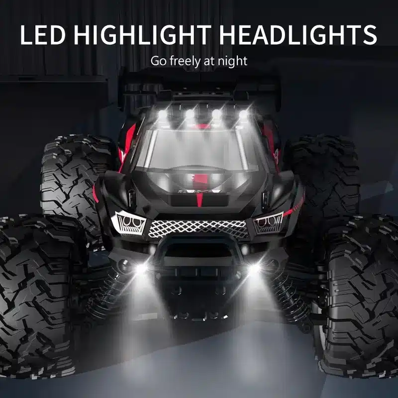 KF15 KF11 4WD RC Car 1:16 Off Road Professional 2.4G High Speed Racing With LED Light Remote Control Car Drift Monster Truck Toy - 画像 (2)