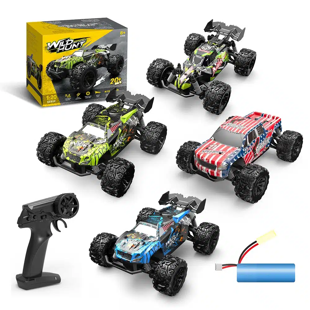 1:20 Off Road RC Car 2.4G Radio Remote Control Cars RTR High Speed Climbing Drift Remote Control Monster Truck Toys for Children - 画像 (5)