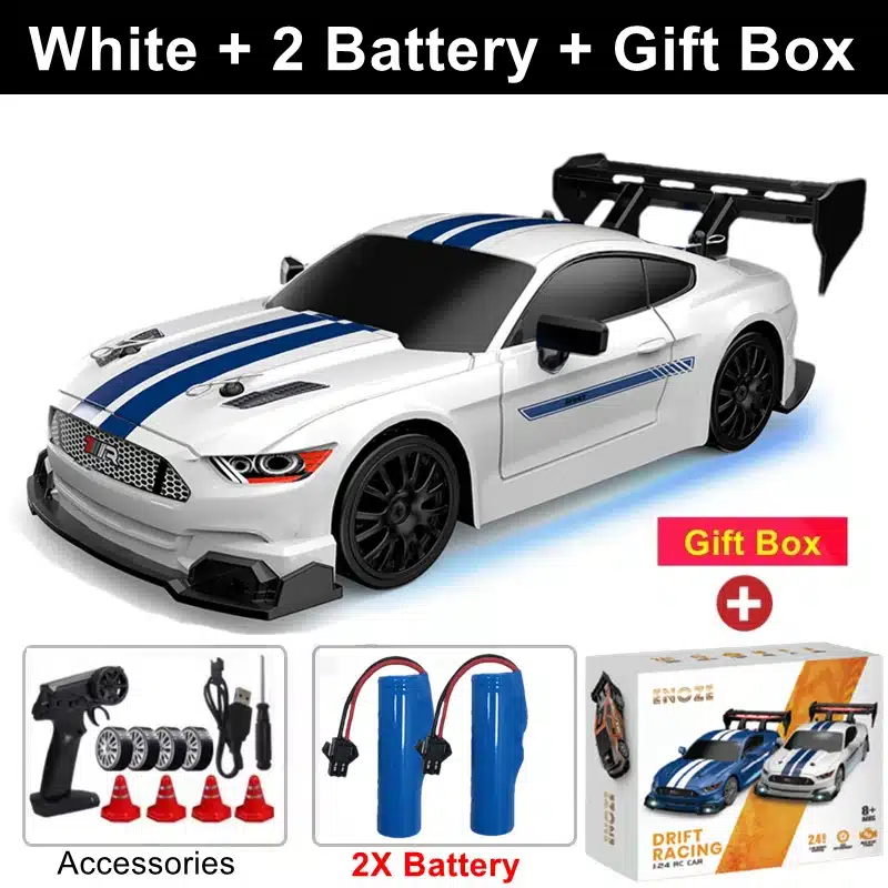 4WD RC Car With LED Remote Control Cars High Speed Fast Drift Racing 2.4G Radio RTR Vehicle GTRPRO Model Toy Kids Children Gift - 画像 (13)